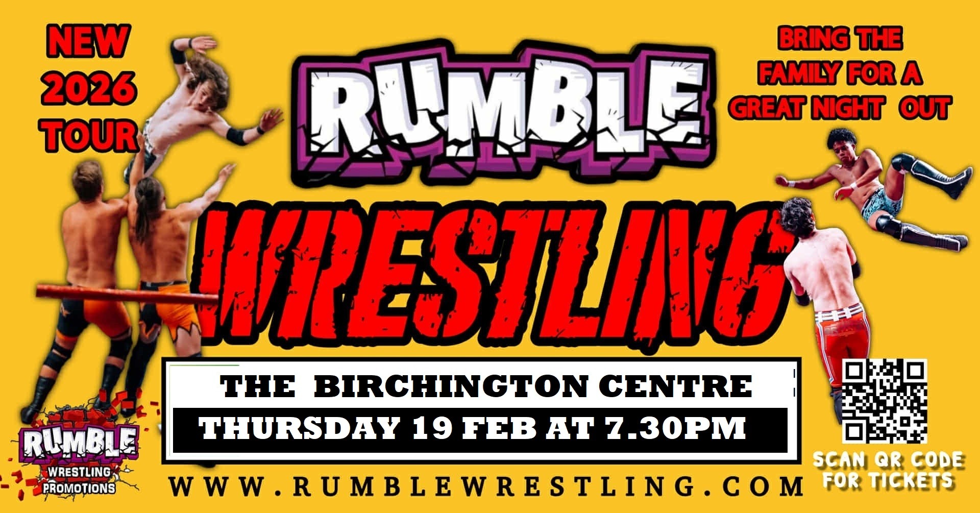 Rumble Wrestling comes to Birchington 2026